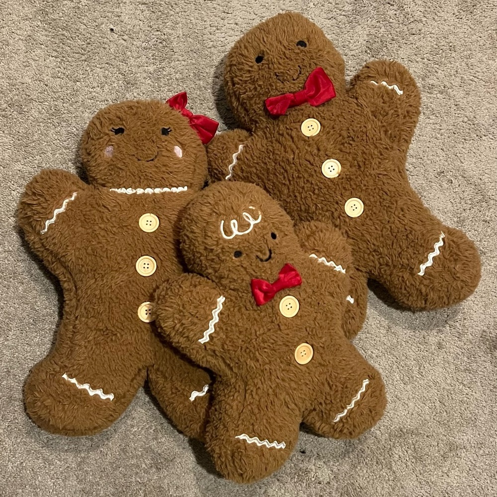 Cupcakes and Cashmere Gingerbread
Family Pillow 3pc Set